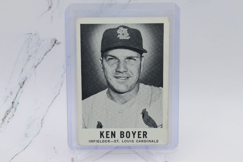 Photo 1 of Ken Boyer 1960 Leaf (EX)