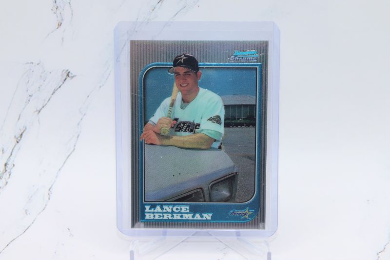 Photo 1 of Lance Berkman 1997 Bowman Chrome ROOKIE (Mint)