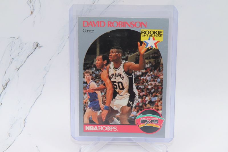 Photo 1 of David Robinson 1990 Hoops ROOKIE of the Year (Mint)