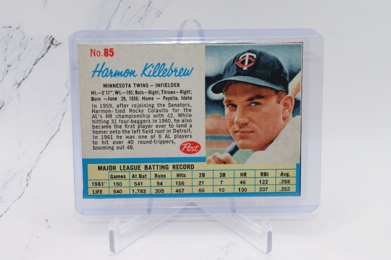 Photo 1 of Harmon Killebrew 1962 Post (Mint)