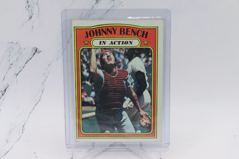 Photo 1 of Johnny Bench 1972 Topps IA (EX)