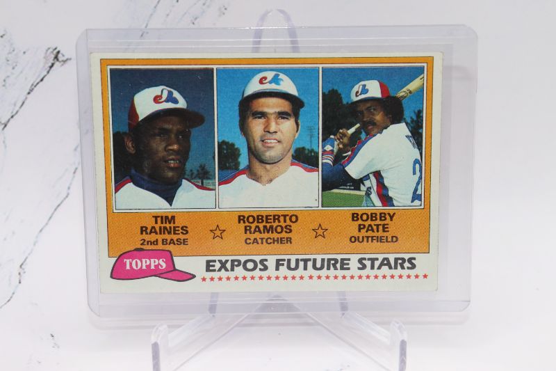 Photo 1 of Tim Raines 1981 Topps ROOKIE (NrMt)