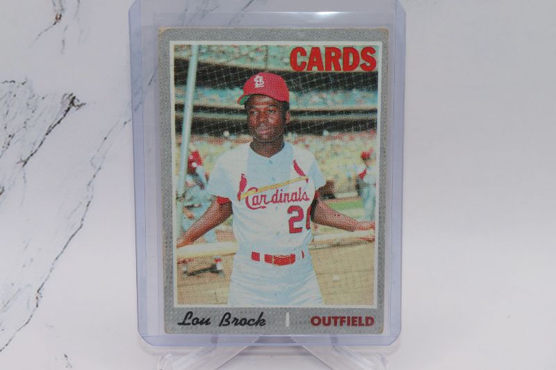 Photo 1 of Lou Brock 1970 Topps (VG)