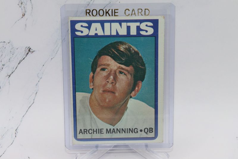 Photo 1 of Archie Manning 1972 Topps ROOKIE (EX)