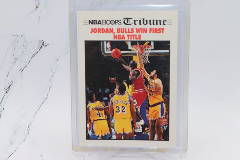 Photo 1 of Michael Jordan 1991 Hoops Tribune (Mint)