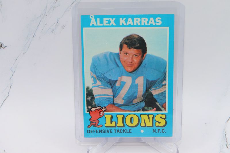 Photo 1 of Alex Karras 1971 Topps (NrMt)