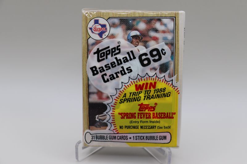 Photo 1 of 1987 Topps Baseball cello pack (sealed)