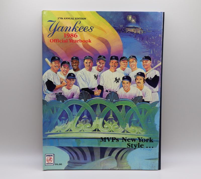 Photo 1 of 1986 NY Yankees Yearbook (new)