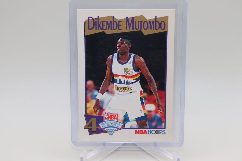 Photo 1 of Dikembe Mutombo 1991 Hoops ROOKIE (Mint)