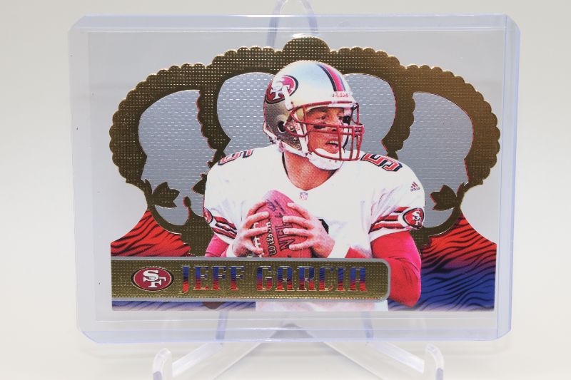 Photo 1 of Jeff Garcia 1999 Crown Royale diecut ROOKIE (Mint)