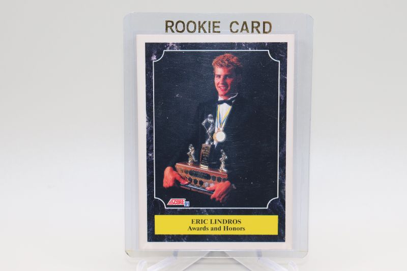 Photo 1 of Eric Lindros 1991 Score ROOKIE (EX)