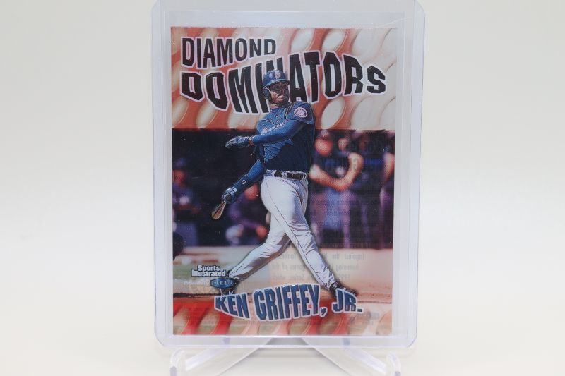 Photo 1 of Ken Griffey Jr 1999 Fleer Dominators (Mint) acetate see-through