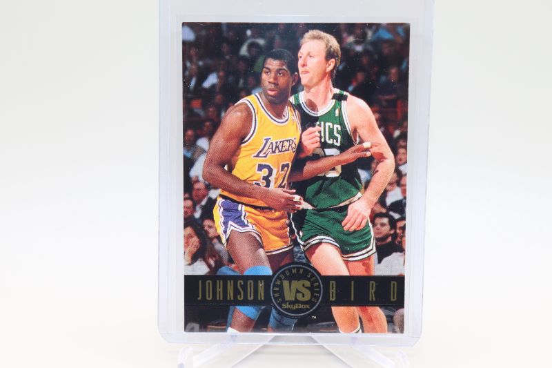 Photo 1 of Magic Johnson/Larry Bird 1994 Skybox (Mint) ss12