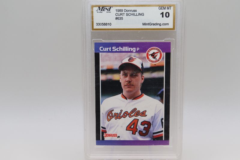 Photo 1 of Curt Schilling 1989 Donruss ROOKIE (Graded 10)