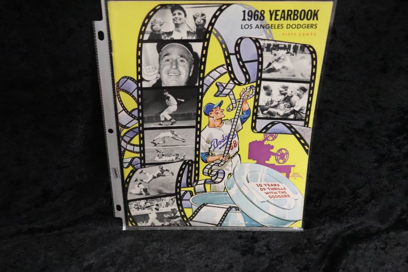 Photo 1 of 1968 LA Dodgers Yearbook