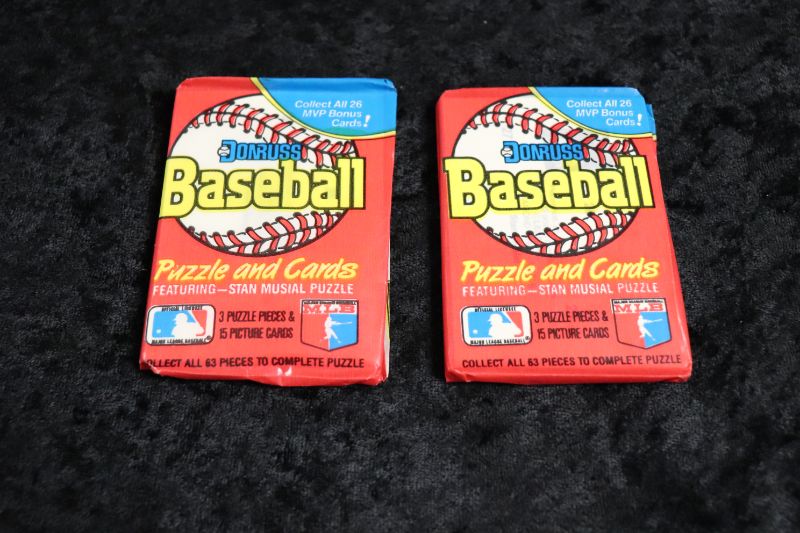 Photo 1 of 1988 Donruss Baseball wax packs x2 (Sealed)
