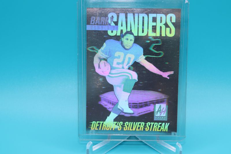 Photo 1 of Barry Sanders 1991 Arena Hologram (Mint)