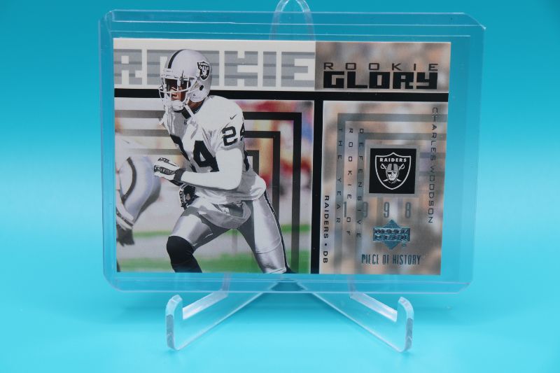 Photo 1 of Charles Woodson 2002 UD Rookie Glory (Mint) Raiders