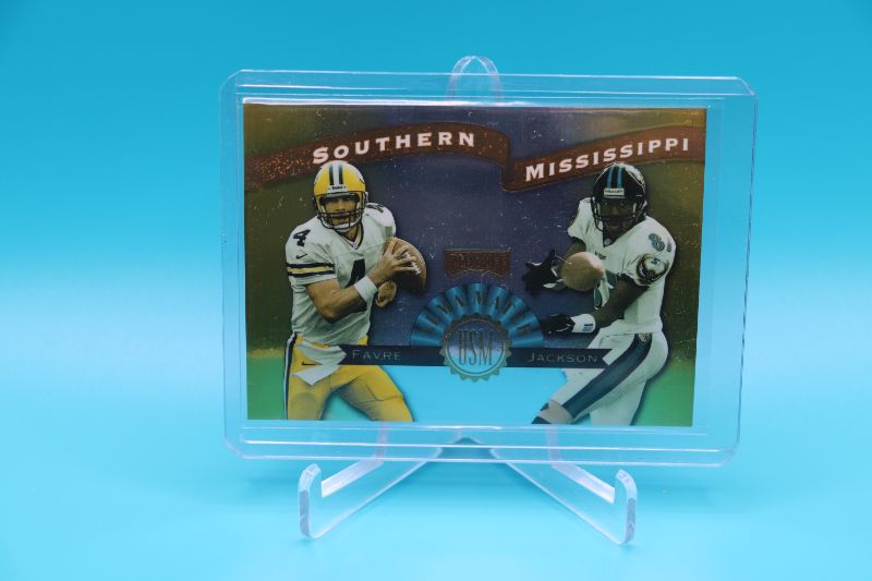 Photo 1 of Brett Favre/Michael Jackson 1999 Prestige (Mint)