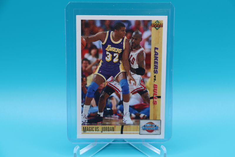 Photo 1 of Jordan vs Magic 1991 UD (Mint) 34