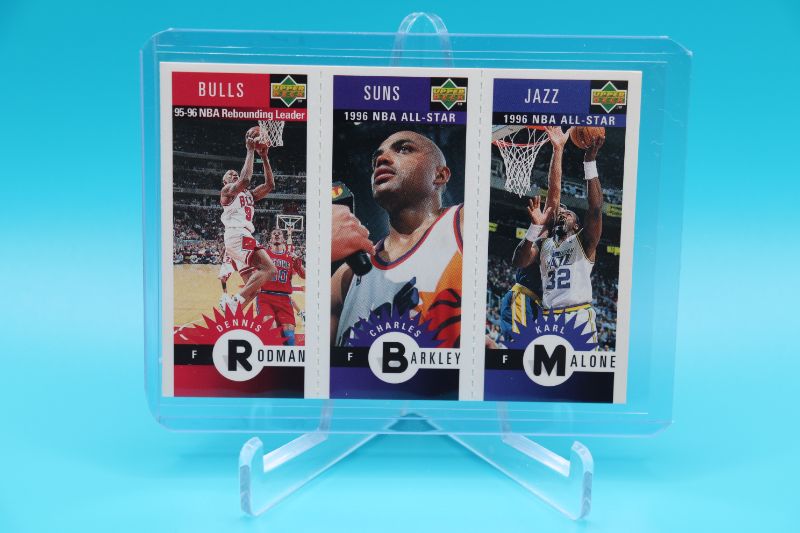 Photo 1 of Barkley/Rodman/Malone 1996 UD (Mint)