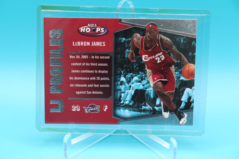 Photo 1 of Lebron James 2005 Fleer profiles (Mint) lbj29