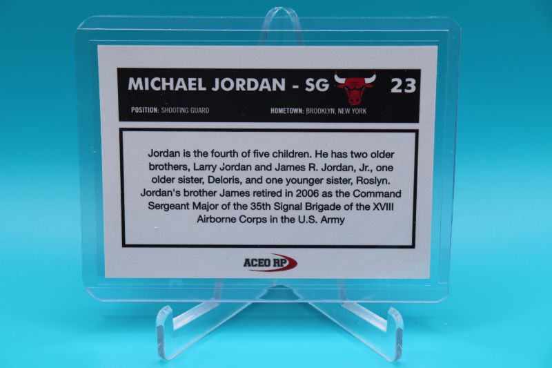 Photo 2 of Michael Jordan ACEO ROOKIE reprint (Mint) 