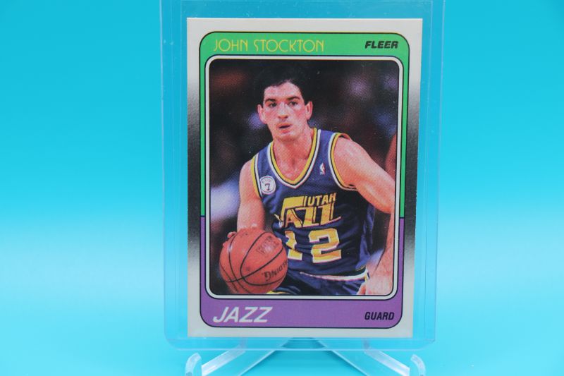 Photo 1 of John Stockton 1988 Fleer (Mint)