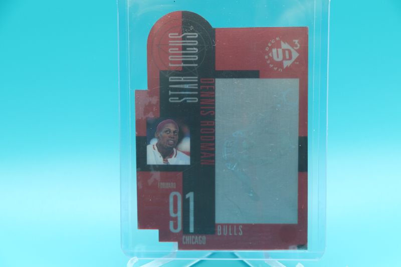 Photo 1 of Dennis Rodman 1997 UD Hologram diecut (Mint) Rare