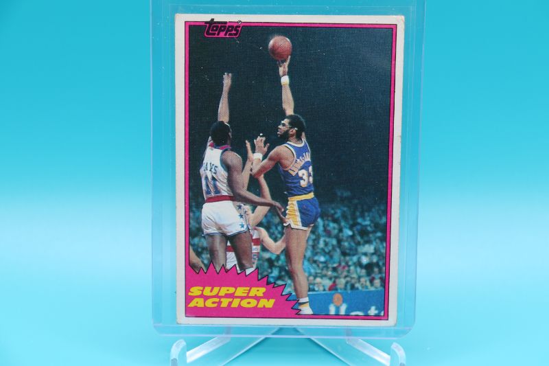 Photo 1 of Kareem Abdul-Jabbar 1981 Topps sa (VG-EX)