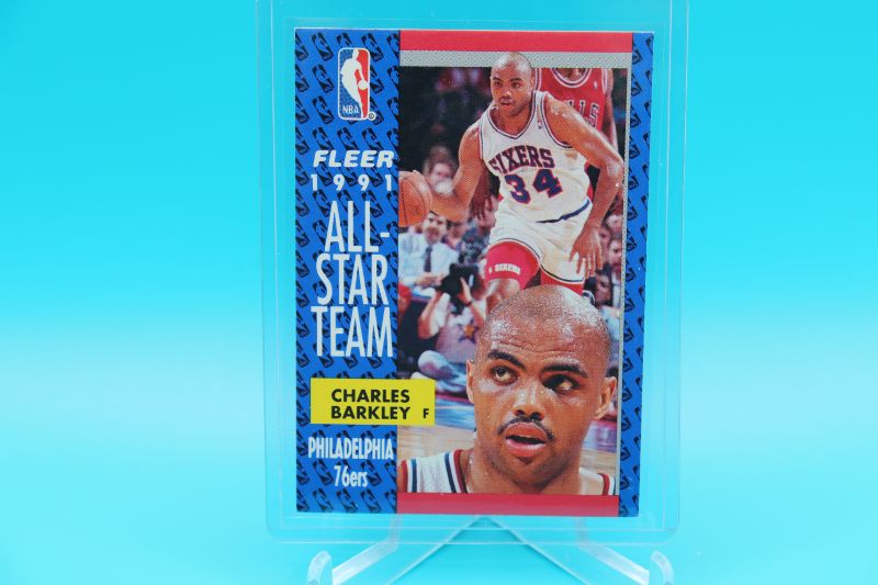 Photo 1 of Charles Barkley 1991 Fleer AS (NrMt)