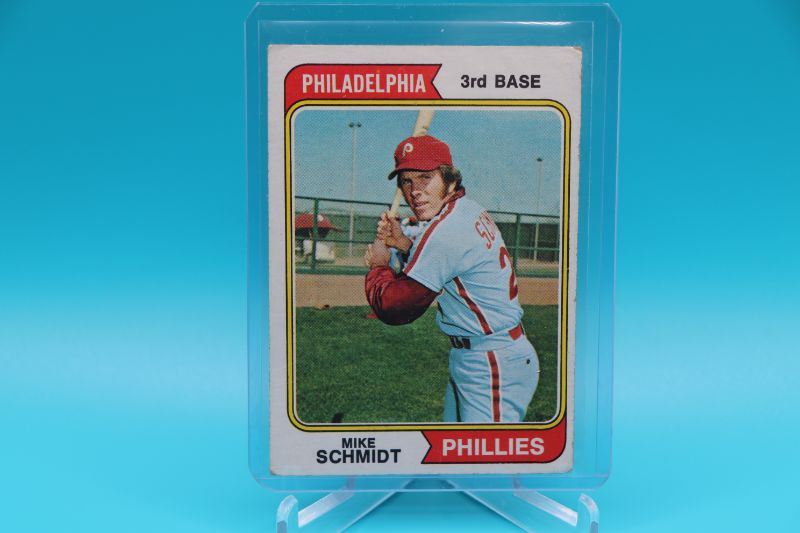 Photo 1 of Mike Schmidt 1974 Topps (VG++)