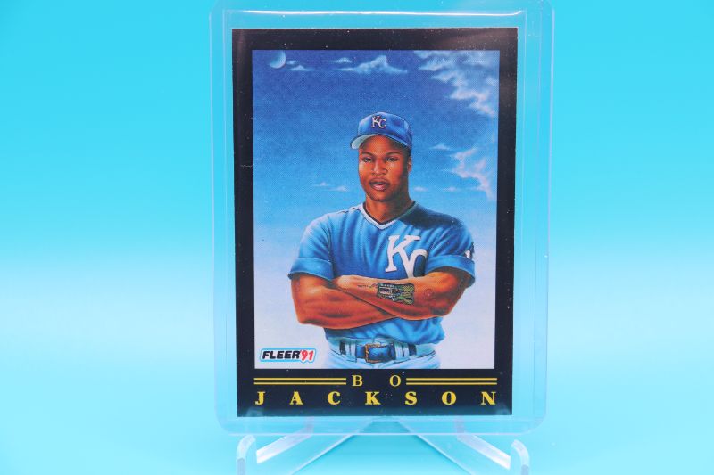 Photo 1 of Bo Jackson 1991 Fleer (NrMt)