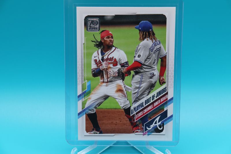 Photo 1 of Acuna Jr/Guerrero Jr 2021 Topps (Mint)