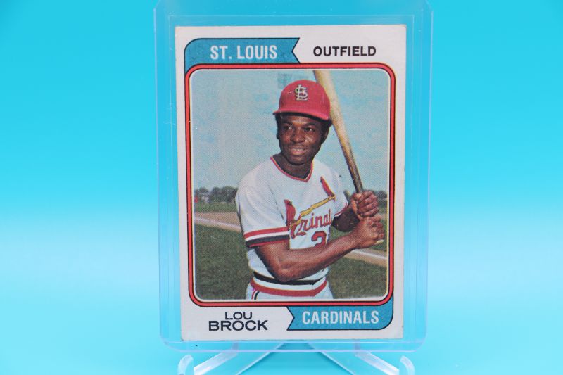 Photo 1 of Lou Brock 1974 Topps (EX)