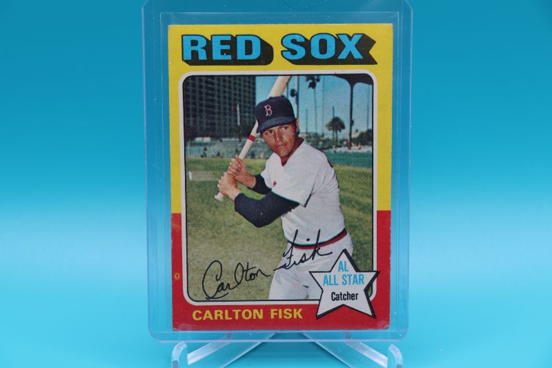 Photo 1 of Carlton Fisk 1975 Topps (VG-EX)