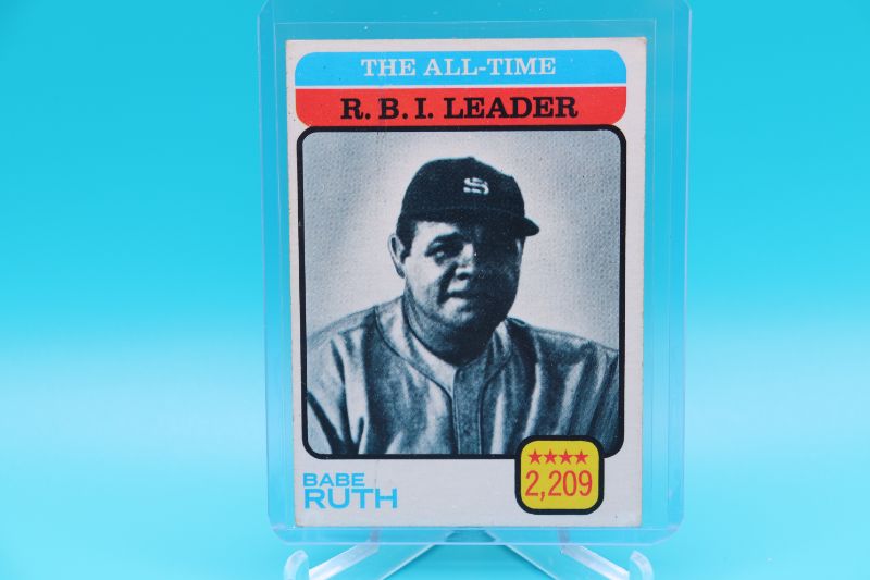 Photo 1 of Babe Ruth 1973 Topps (VG-EX)