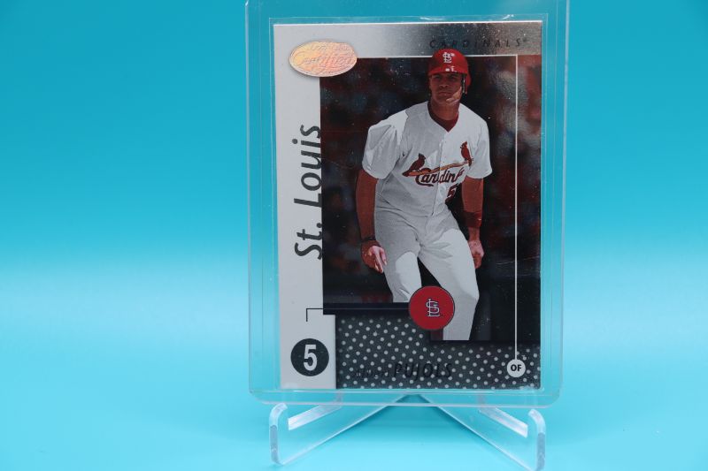 Photo 1 of Albert Pujols 2002 Leaf Certified ROOKIE (EX)