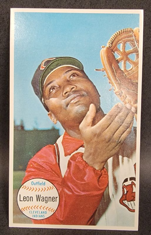 Photo 1 of 1964 Topps Giants Baseball Card # 54 Leon Wagner

