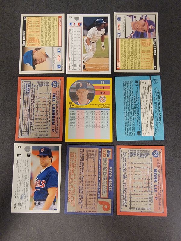 Photo 1 of 9 Misc. Autographed Baseball Cards