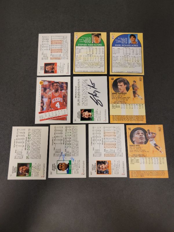 Photo 2 of 10 Misc. Autographed Basketball Cards