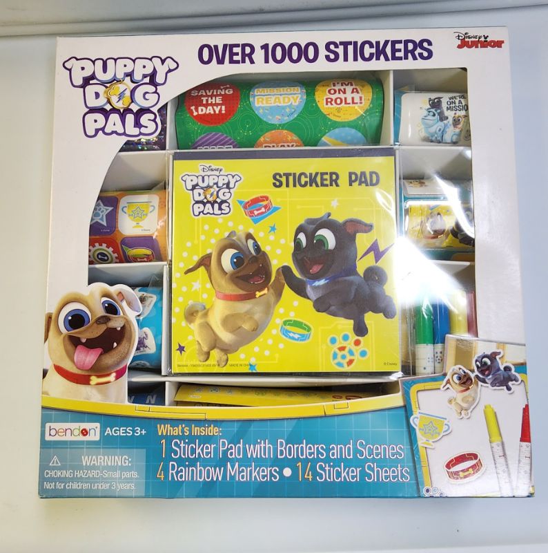 Photo 1 of PUPPY DOG PALS STICKER SET
OVER 1000 STICKERS