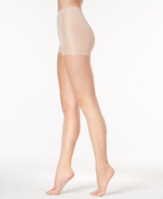 Photo 1 of SIZE B Calvin Klein Women's  Infinite Sheer Control Top Tights CHAMPAGNE (705f)