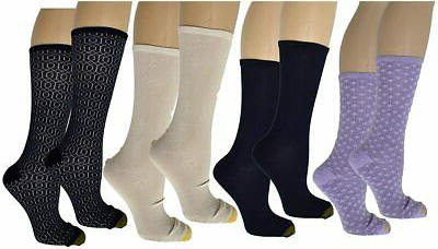 Photo 1 of GOLDTOE Woman's Socks 4 Pair Pack Shoe Size 6-9 
