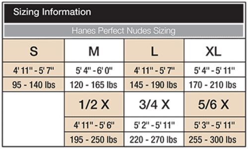 Photo 2 of SIZE M Hanes Women's Perfect Nudes Run Resistant Girl-Short Tummy-Control Micro Net Pantyhose SheersPN0003