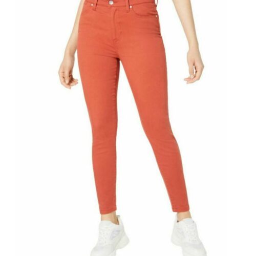 Photo 1 of SIZE 3/26 Celebrity Pink Juniors' Colored Skinny Jeans Med Orange Ankle