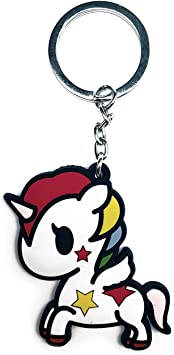 Photo 1 of Tokidoki Rubber Character Key Chain-Stellina, White