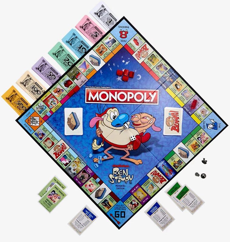 Photo 2 of MONOPOLY: Ren & Stimpy Memories Edition