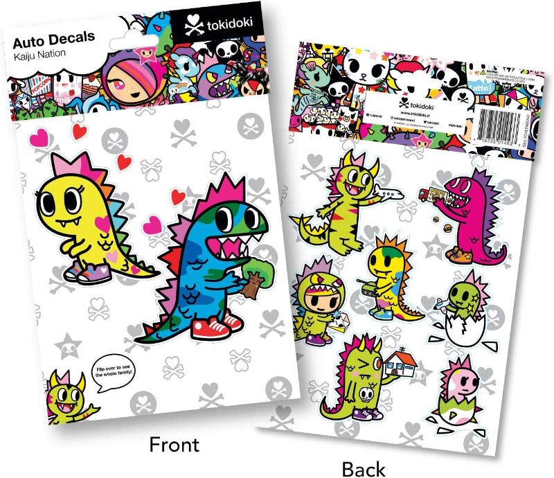 Photo 1 of Tokidoki Family Decals - Kaiju Nation