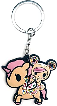 Photo 1 of tokidoki Rubber Character Key Chain - Soulmates